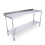 Stainless Steel Catering Prep Table - 1800 x 600mm
