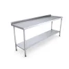 Stainless Steel Catering Prep Table - 2100 x 600mm