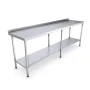 Stainless Steel Catering Prep Table - 2400 x 600mm
