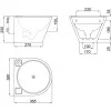 Heavy Duty Wall Mounted Drinking Fountain  (Vandal Resistant)