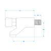 Self Closing Bib Tap (Pair)